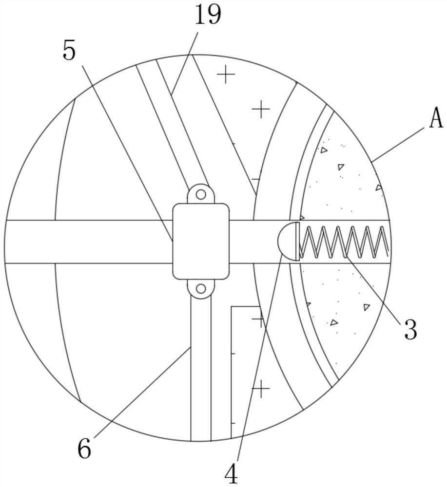 Intelligent manufacturing optical fiber punching die hole capable of automatic cooling based on pressure