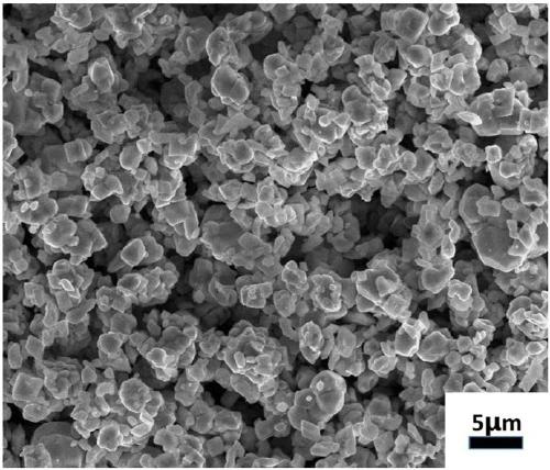 Preparation method of chromium tungstate gas-sensitive material for acetone gas-sensitive sensor