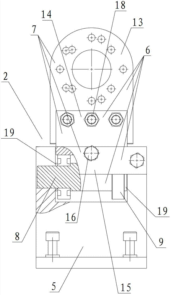 Bending test device for semi-floating drive axle, and test method of same