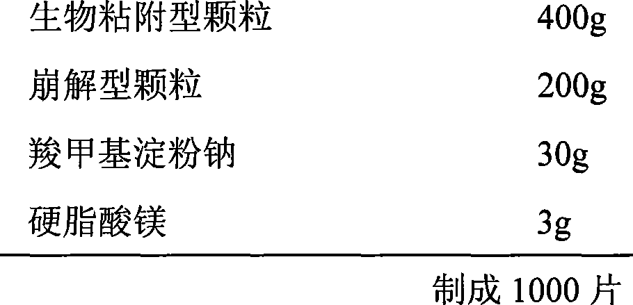 Nano calcium carbonate enteric-coated bioadhesive tablets and their preparation method