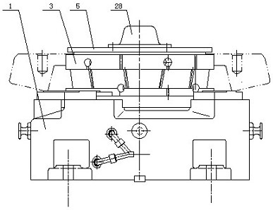 Self-centering pneumatic tight-supporting type clamp for disc parts