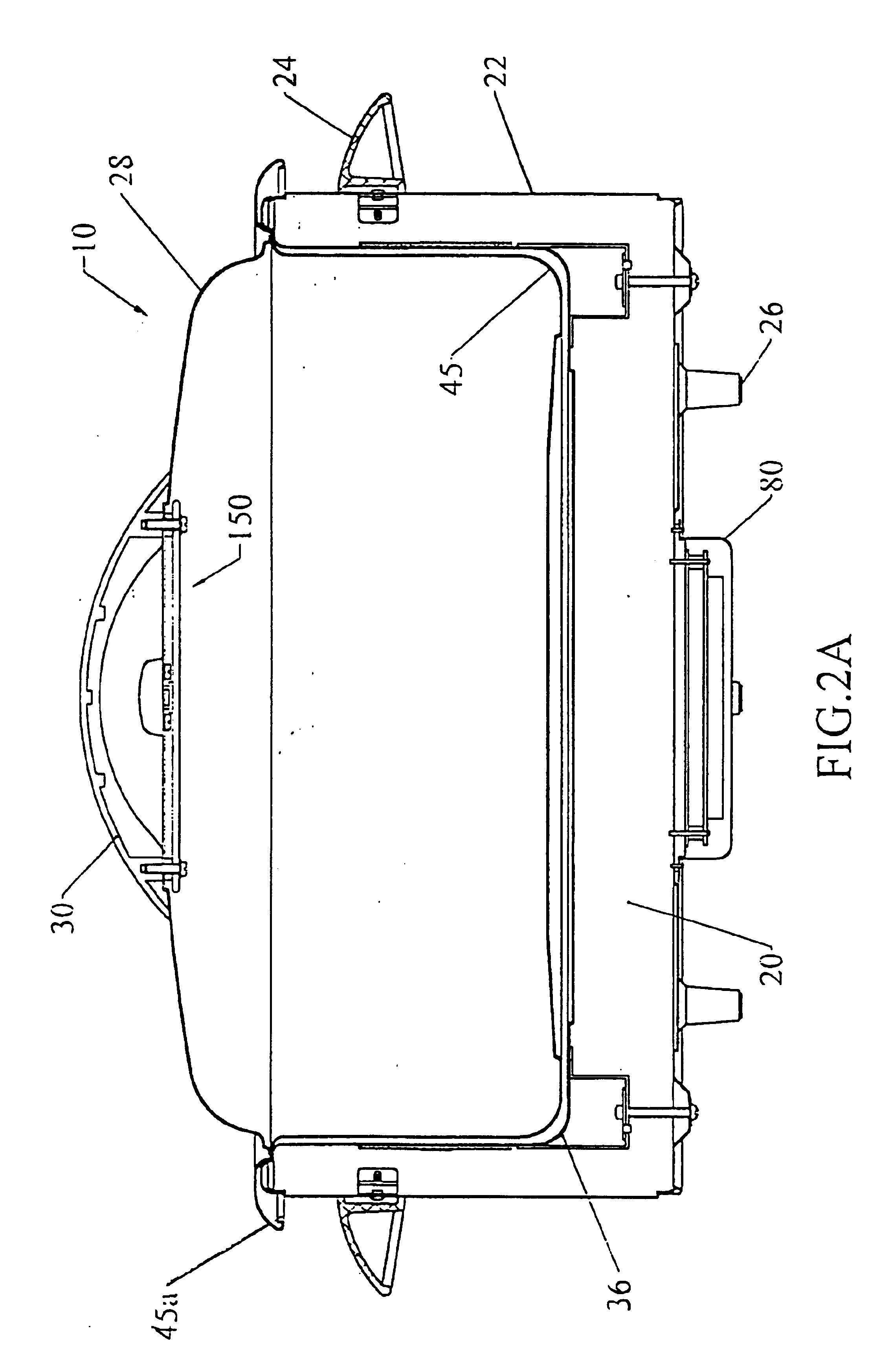 Food serving set for roasting oven