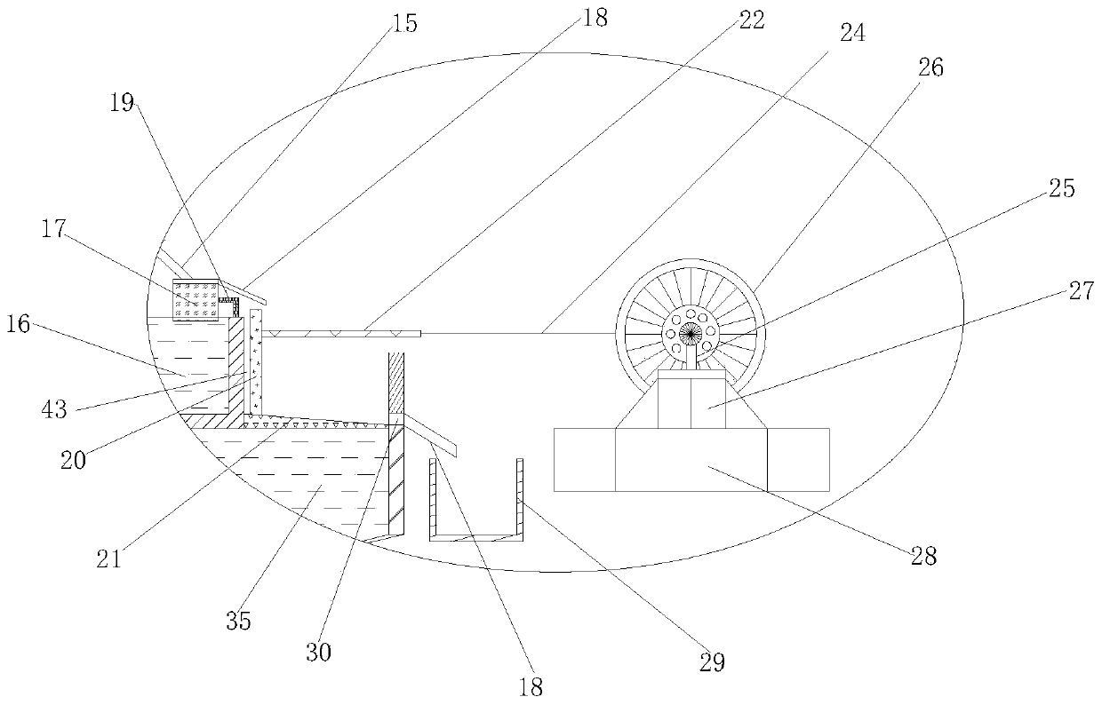 Drilling filling pile construction method