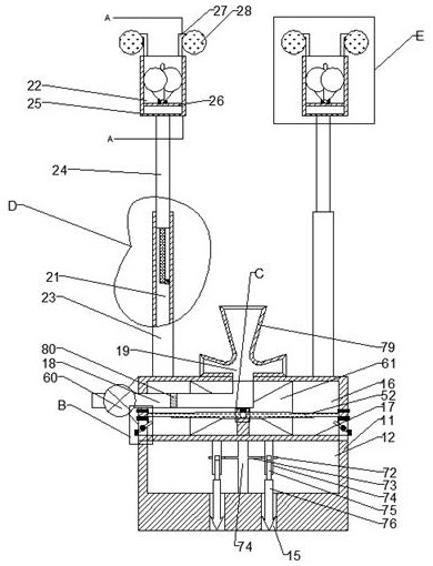 Lighting vehicle capable of automatically expelling dust and changing lighting distance for mine