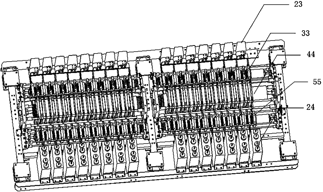 Switch component for direct-current breaker and direct-current breaker