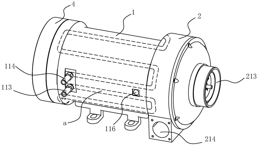 Air compressor for fuel cell