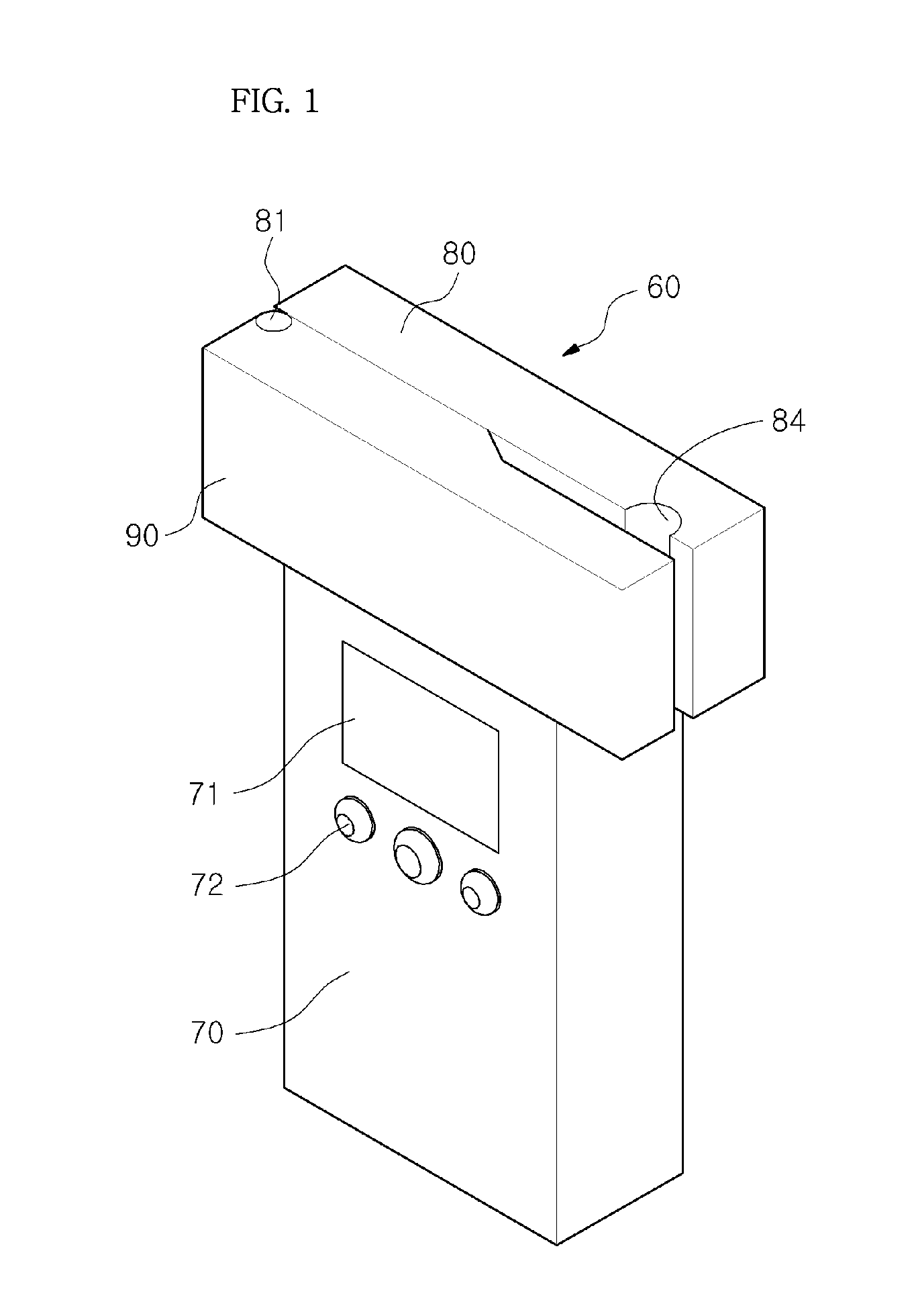 Device for measuring blood alcohol concentration