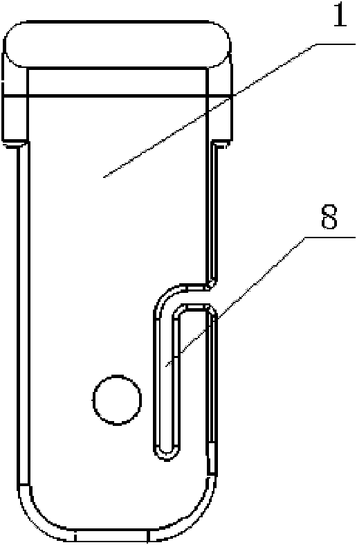 Rotary load switch contact arc extinguishing system of SF6 ring main unit