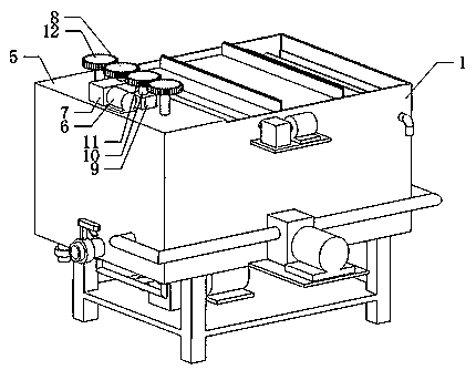 Aeration air flotation machine