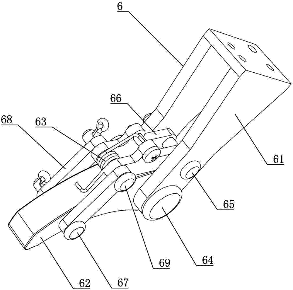 Industrial camera pose adjusting device