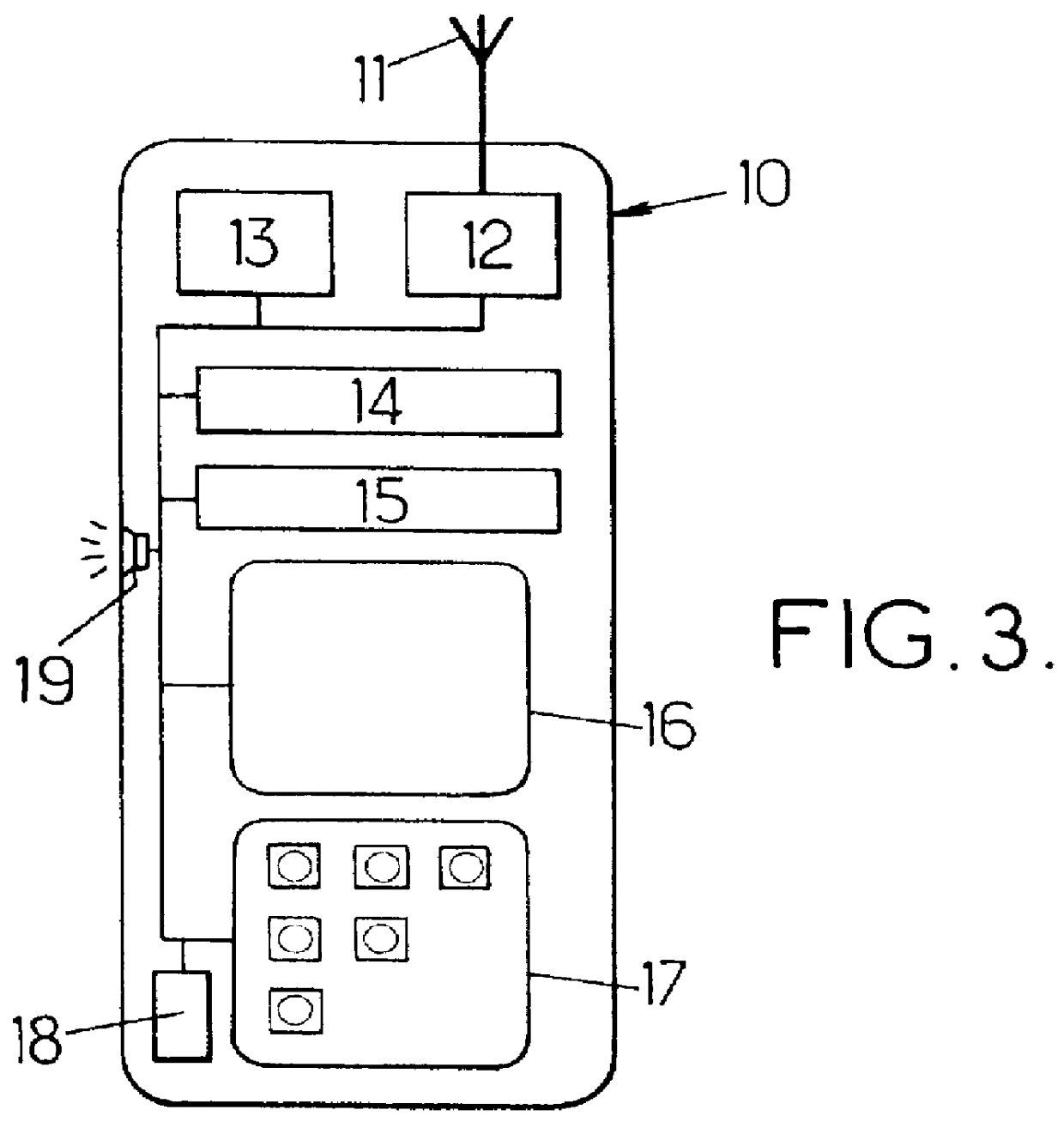 Portable appliance for informing the users of a bus network about waiting times at stops in the network