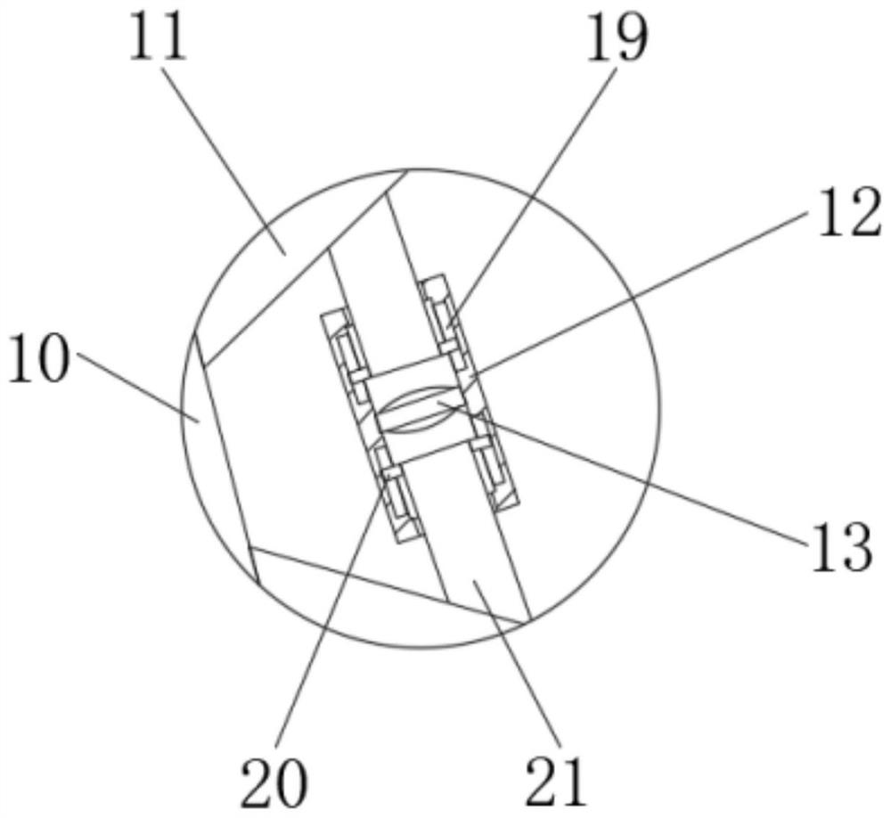 Hydraulic mechanical arm facilitating stable angle adjustment and having grabbing force feedback function