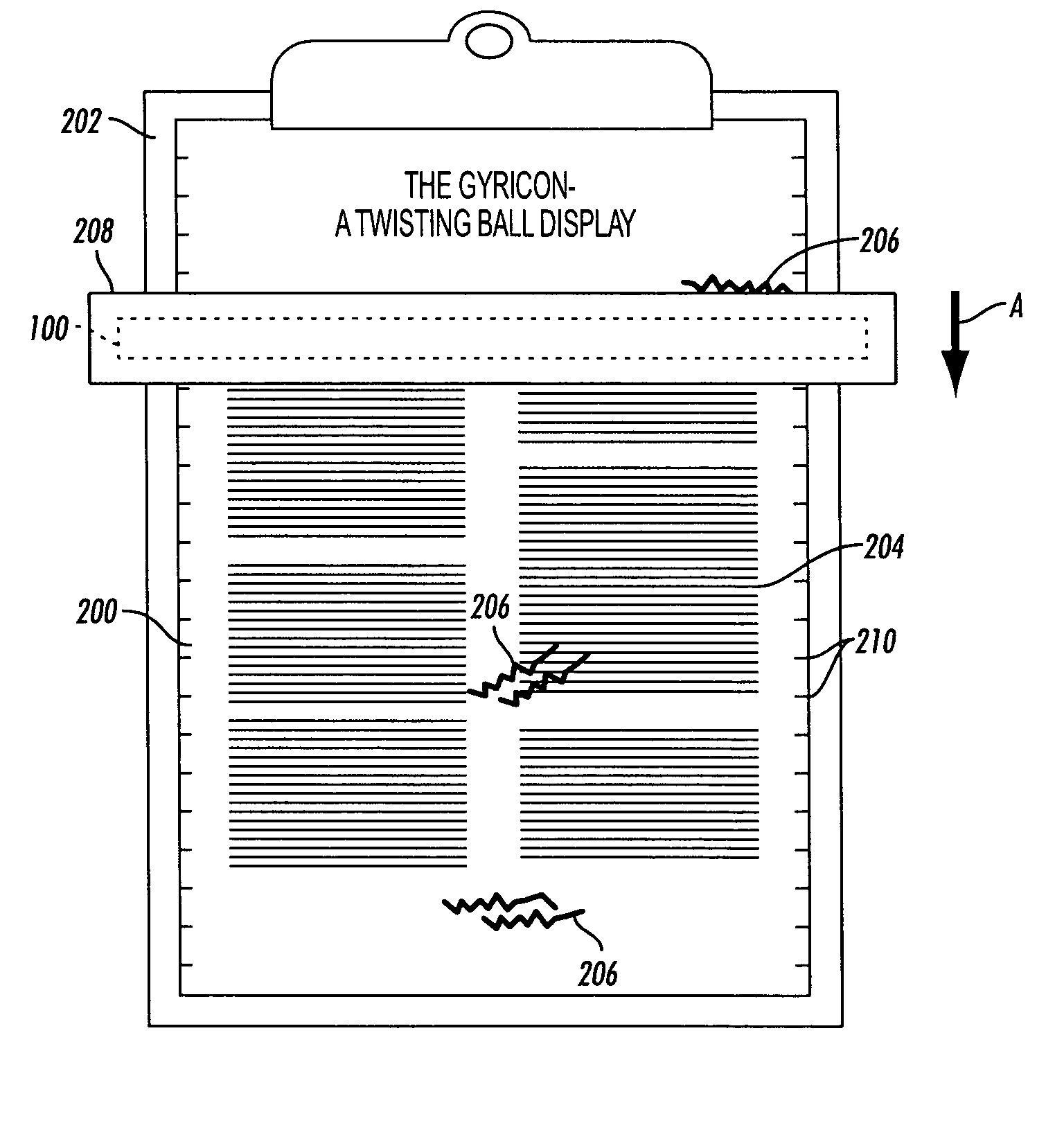 Addressable brush contact array