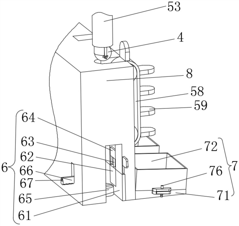 Bearing steel ball size detection device