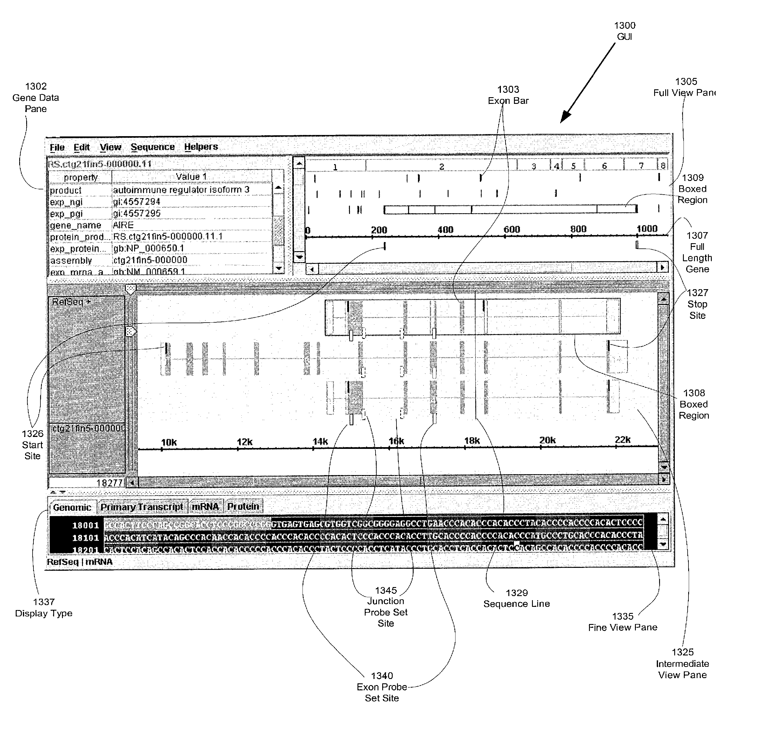 Method, system and computer software for variant information via a web portal