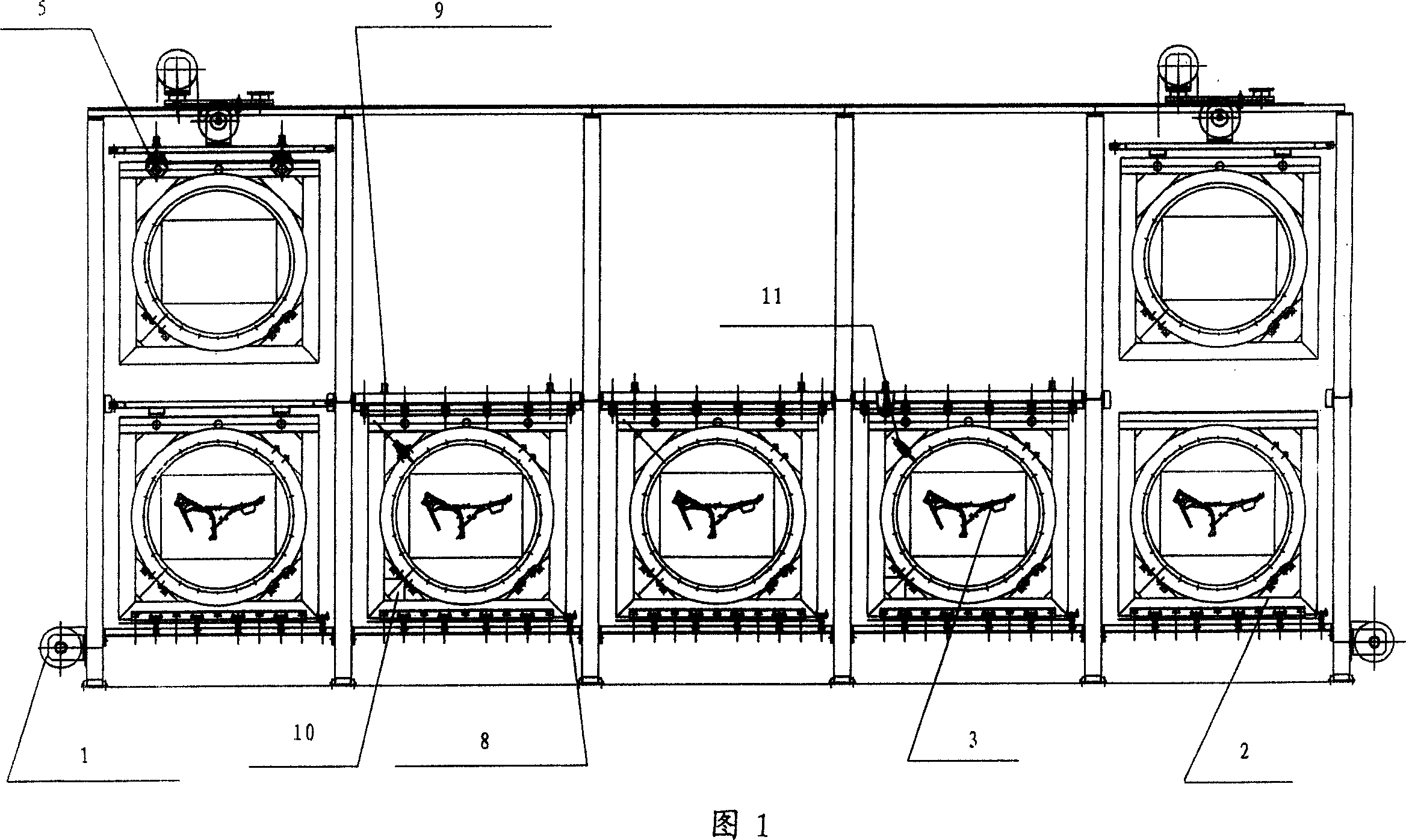 Carriage assembly manufacturing method in welding production line