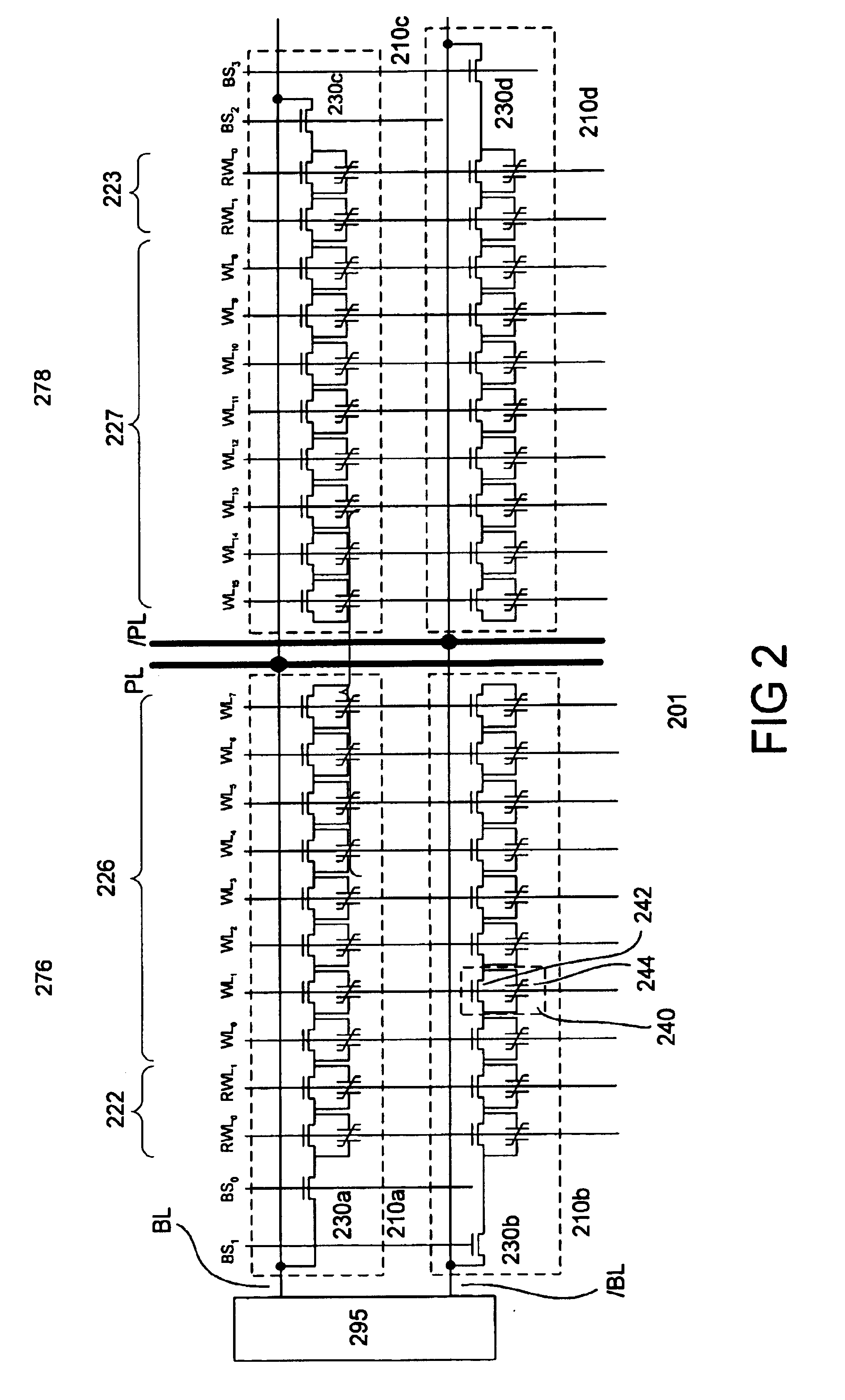 Redundancy in series grouped memory architecture