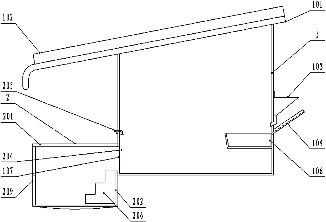 Rabbit farrowing device