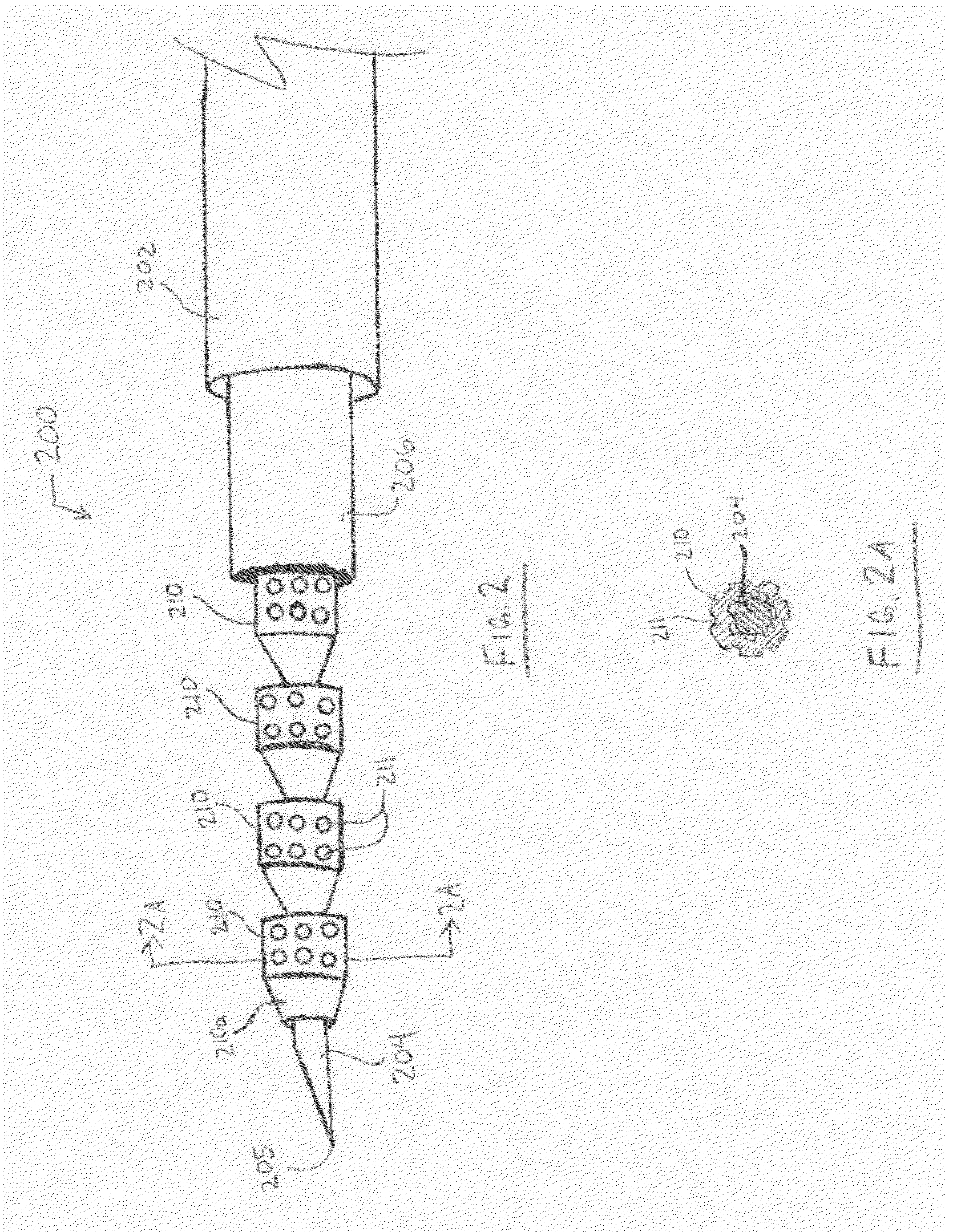 Fiducial deployment needle system