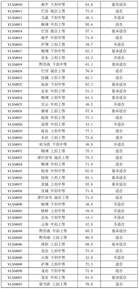 Flue-cured tobacco raw material sensory quality evaluation method applicable to mixed type cigarettes