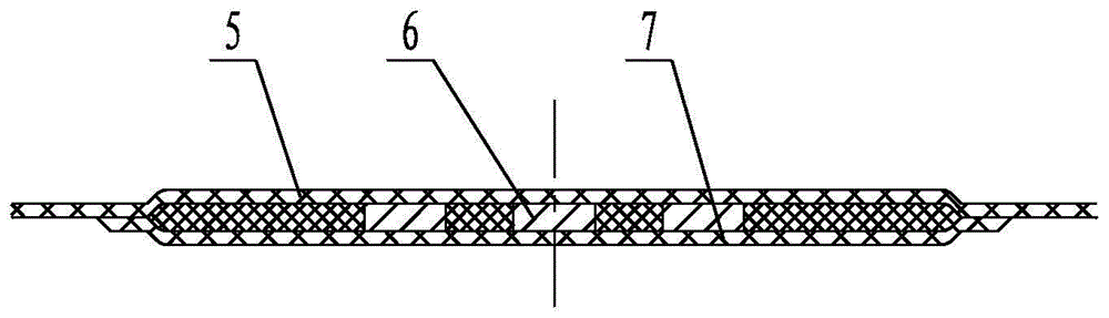 Bag-type storage box indication apparatus for microgravity environment