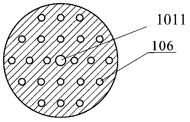 Apparatus and extraction equipment for oil collection from liquid carbon dioxide in which oil is dissolved