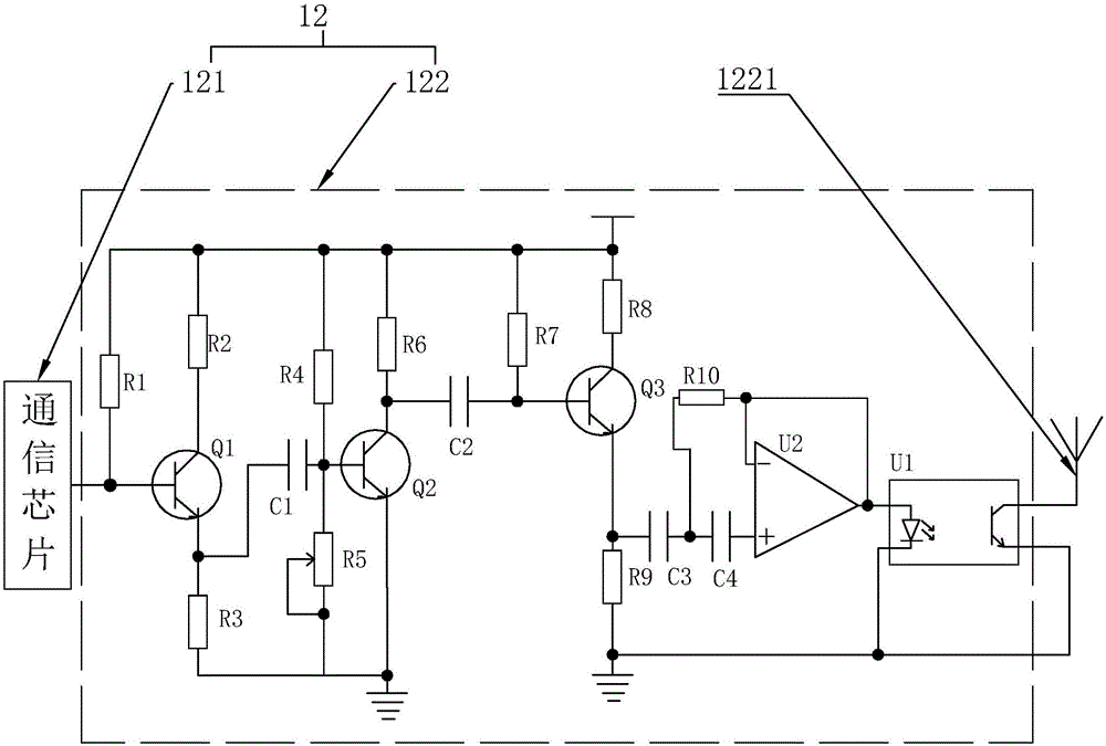 Terminal for line protection common person