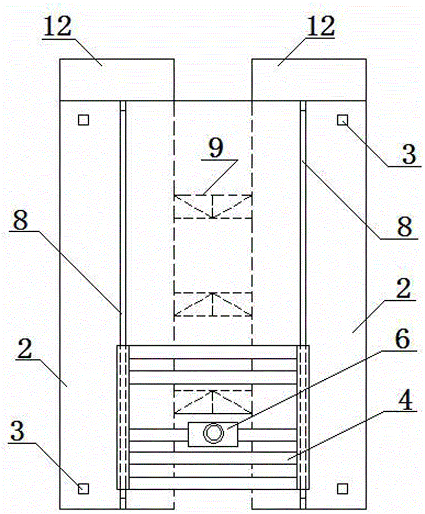 Floating-type device for rock embedment mounting of steel pipe pile in water and construction method thereof