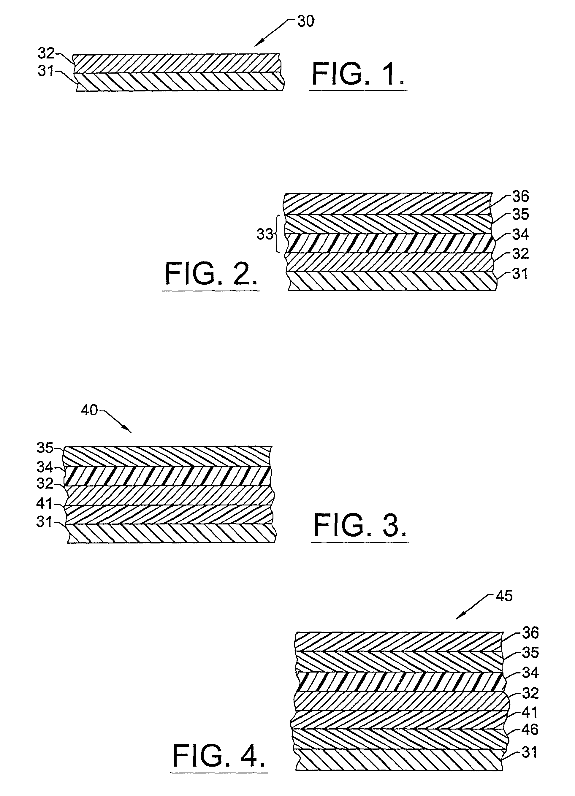 Method of forming bright metallized film laminate