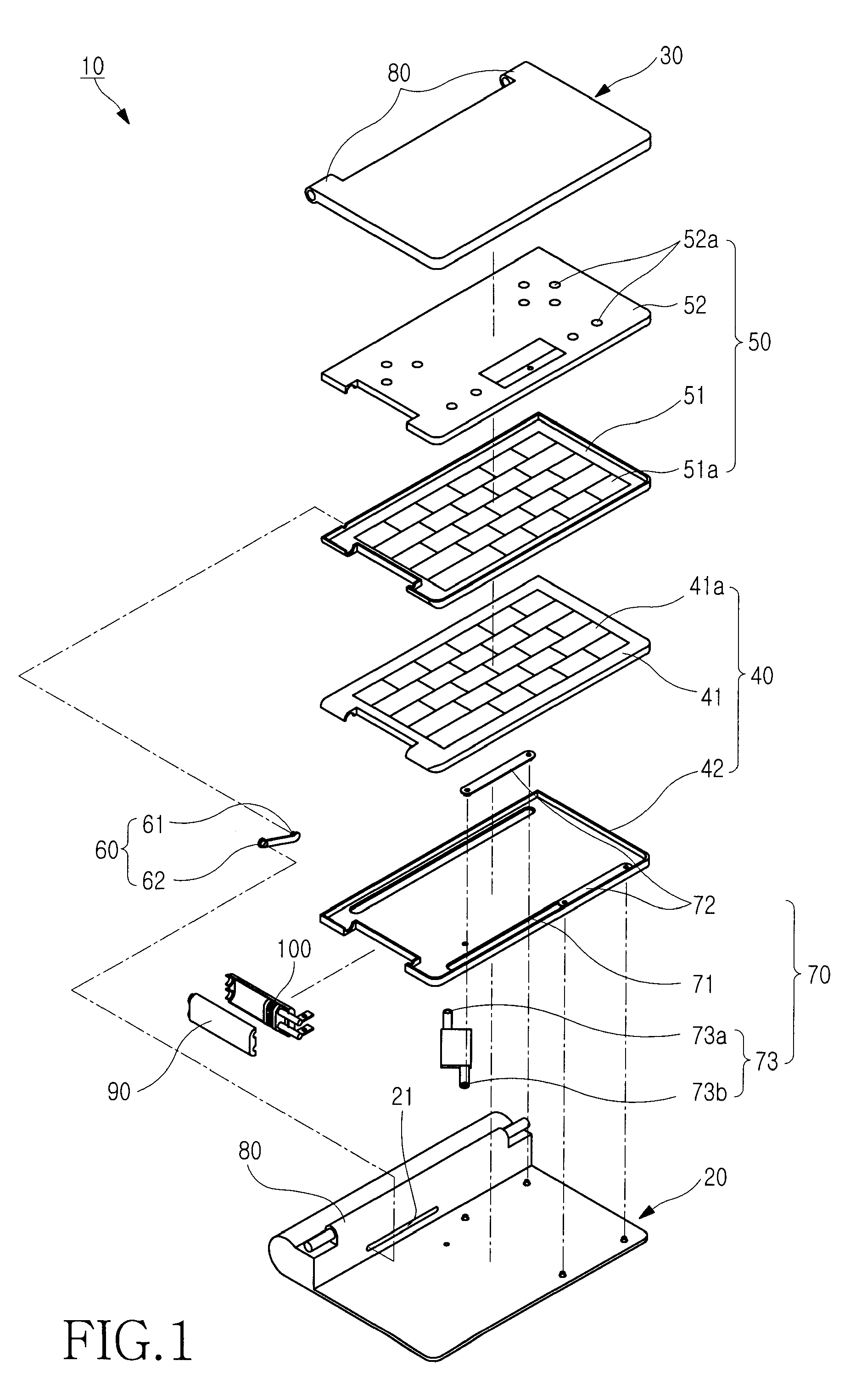 Multimedia portable electronic device