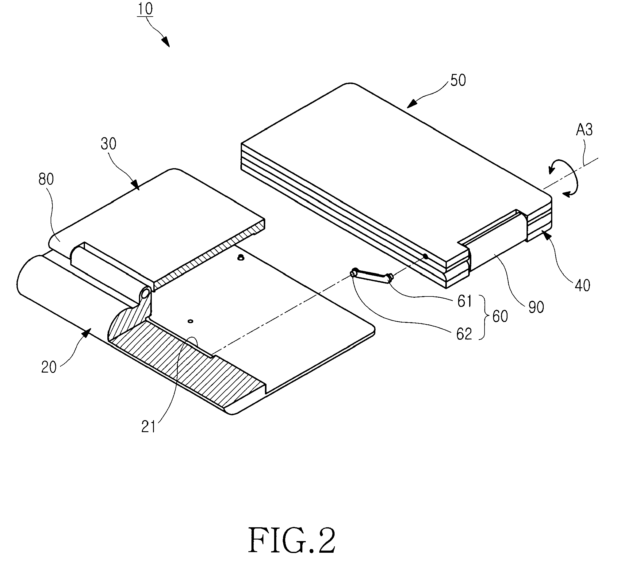 Multimedia portable electronic device