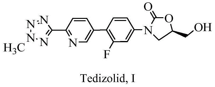 Process for preparing tedizolid