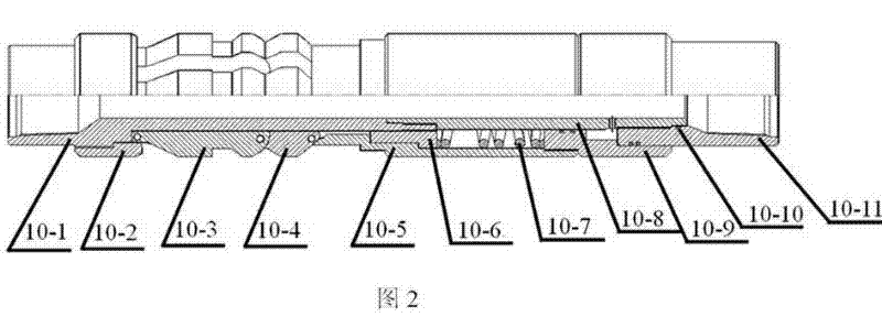 Open hole staged fracturing well completion pipe string provided with controllable valve and hydraulic control switching pipe string