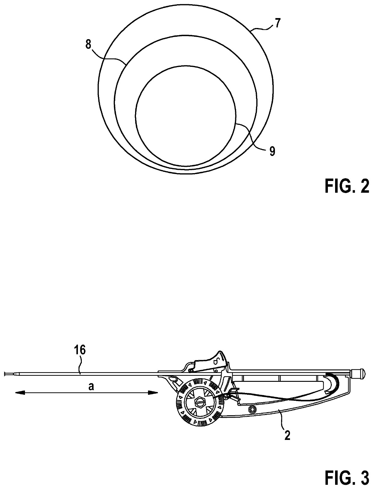 Handle for a catheter and corresonding catheter