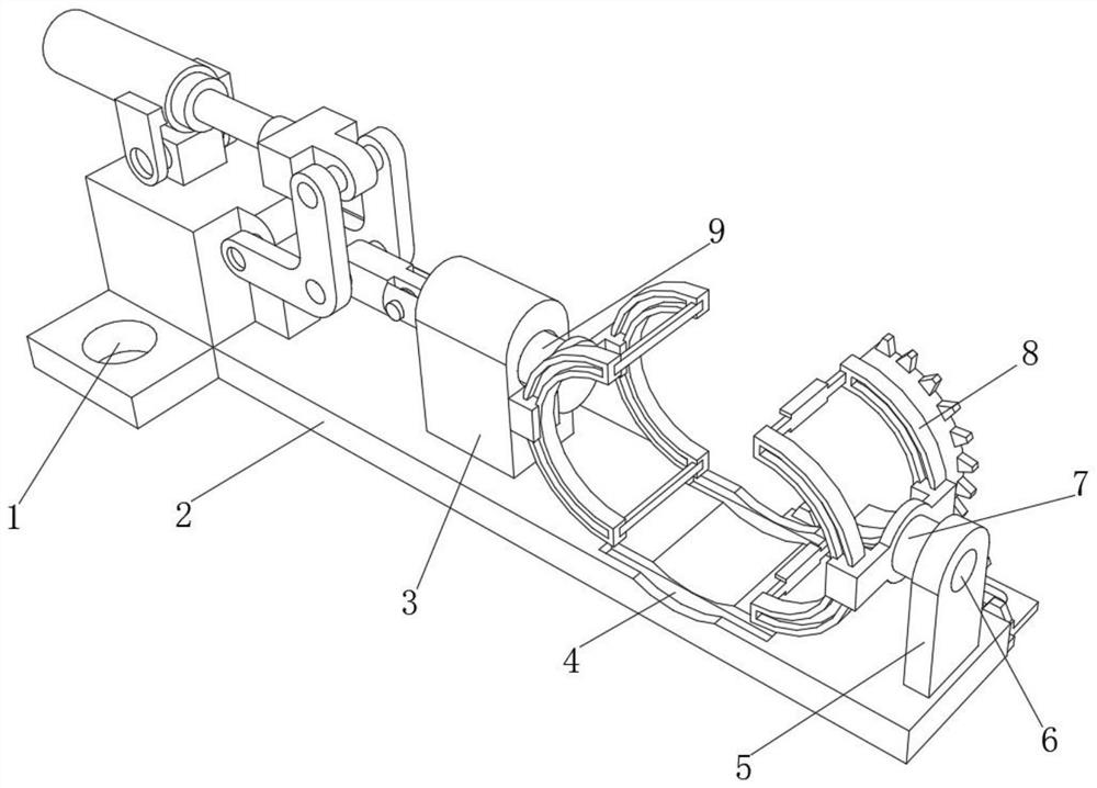 Metal pipeline welding device for water conservancy construction and using method thereof