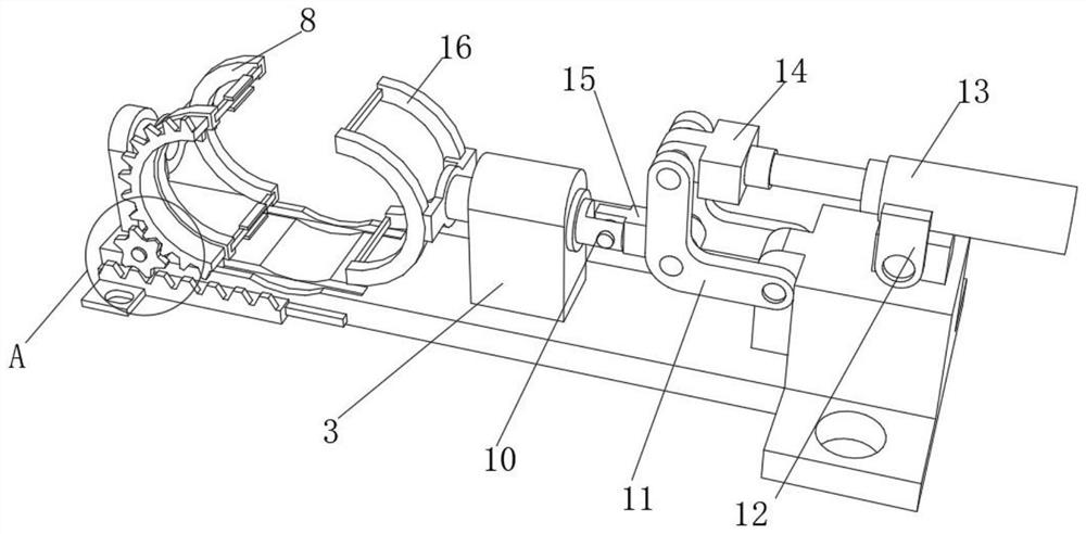 Metal pipeline welding device for water conservancy construction and using method thereof