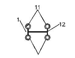 Automatic punching jig for injection-molded part