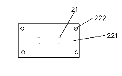 Automatic punching jig for injection-molded part