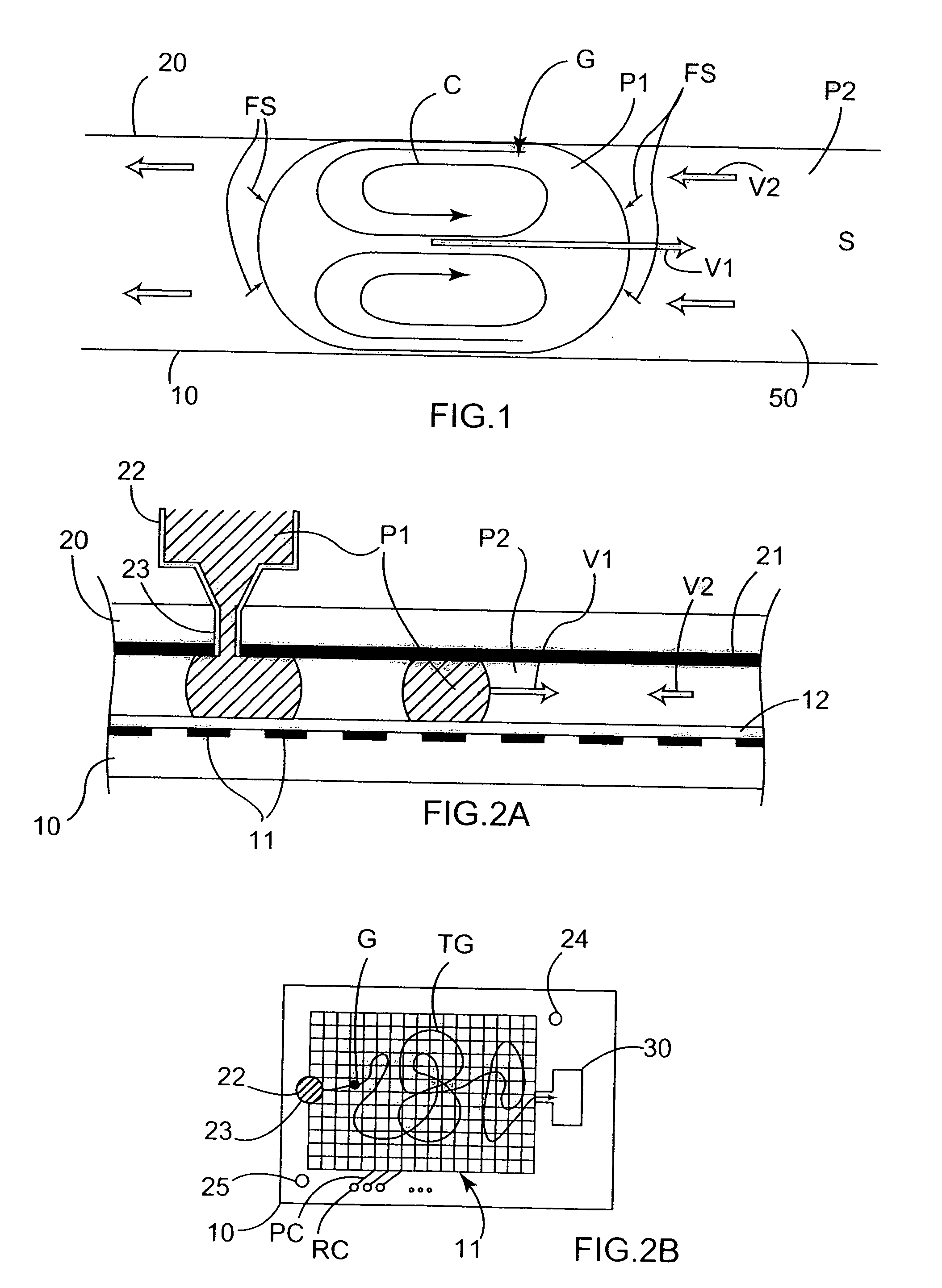 Microfluidic method and device for transferring mass between two immiscible phases