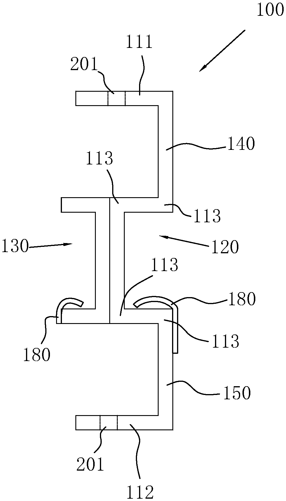 A retaining wall and construction method applied to the reinforcement of flood control dikes in flood control projects