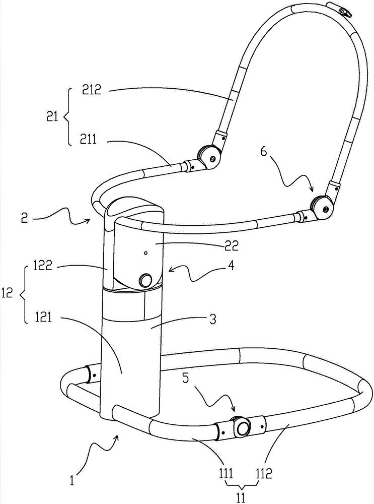 Foldable chair for babies