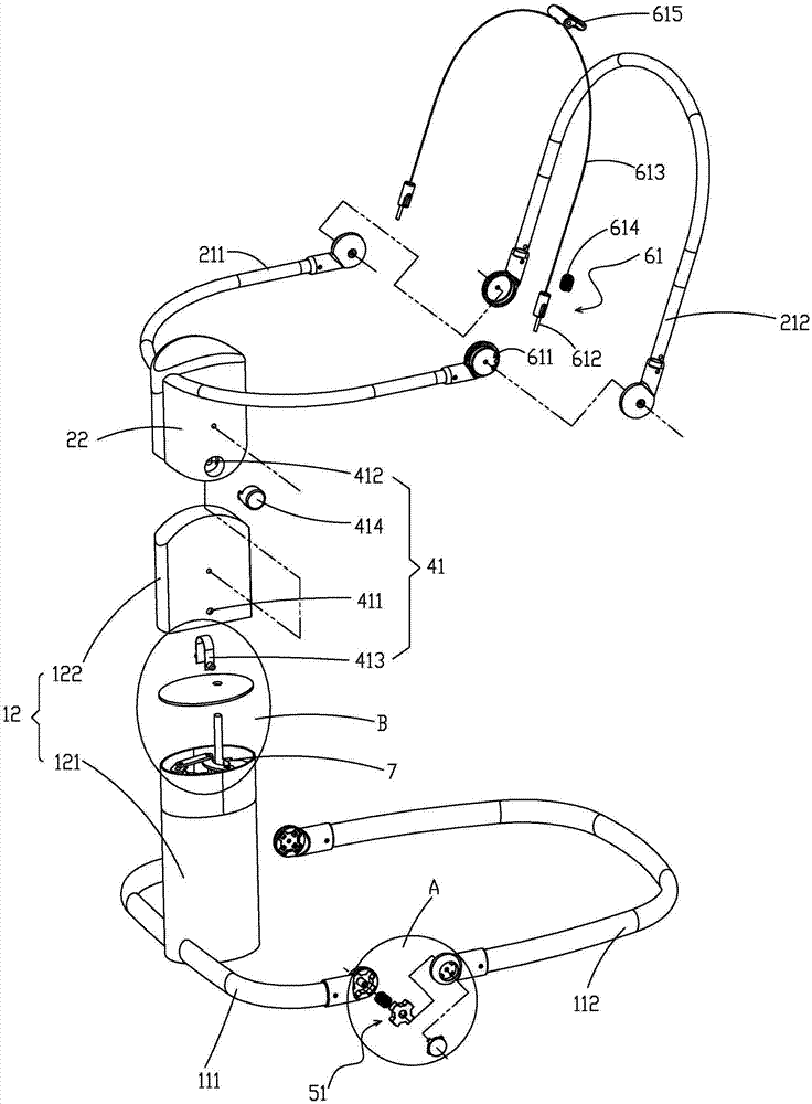 Foldable chair for babies