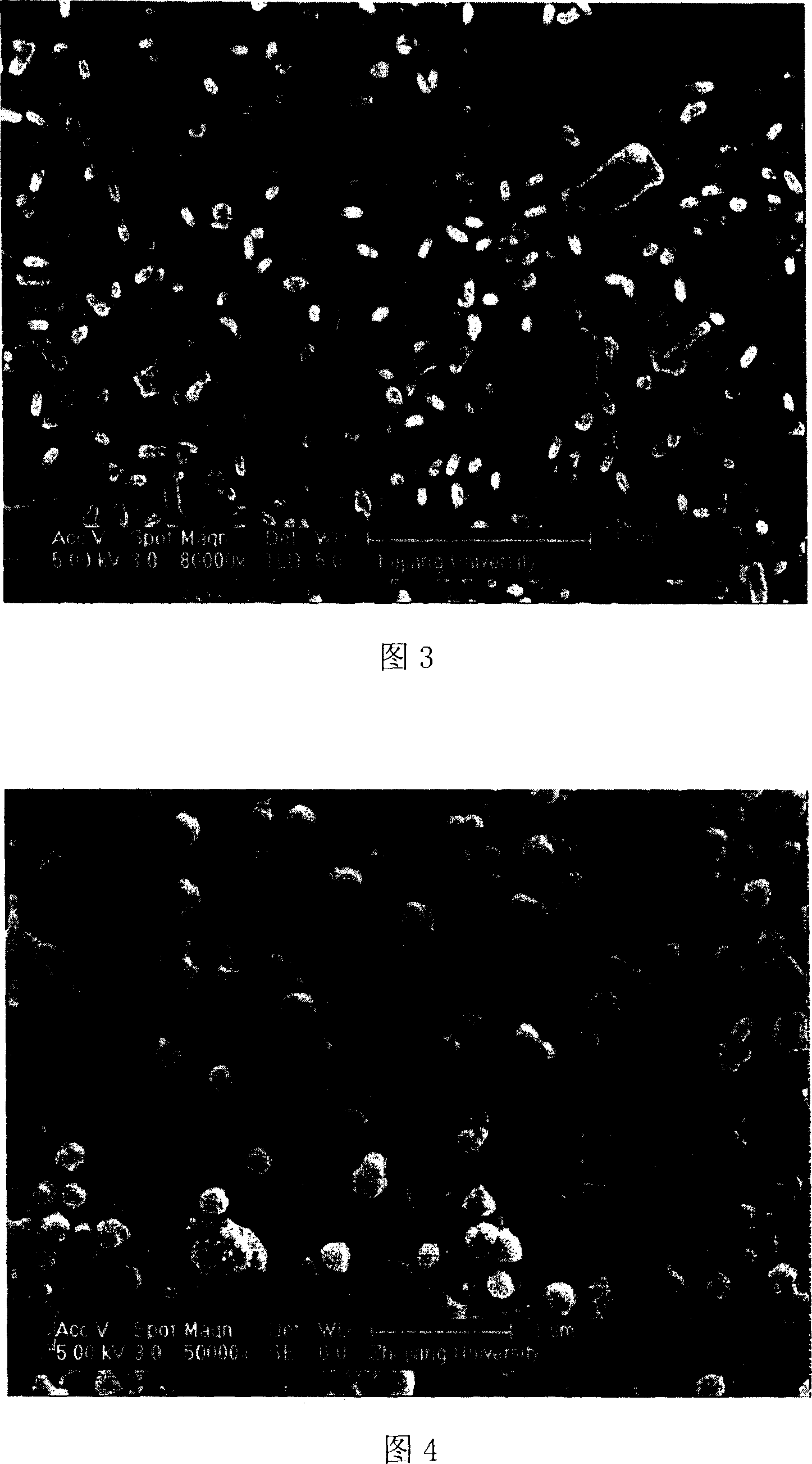 Nano-multicrystal phase glass ceramics and its production method