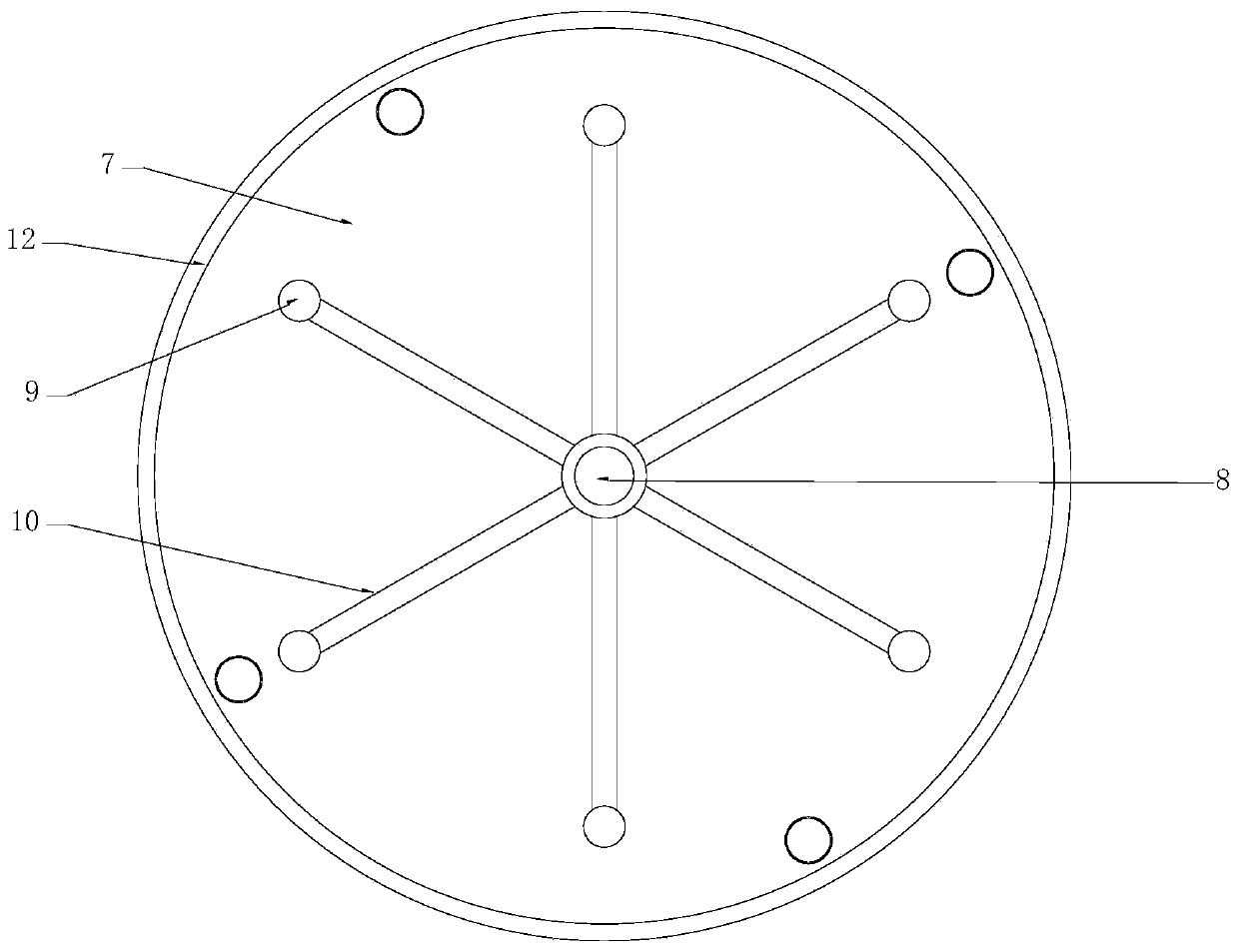 A swash plate compressor speed measuring device