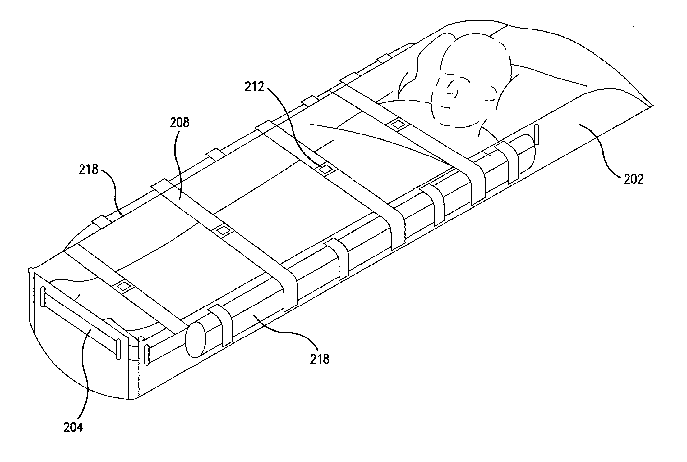 Evacuation sled for non-ambulatory patients