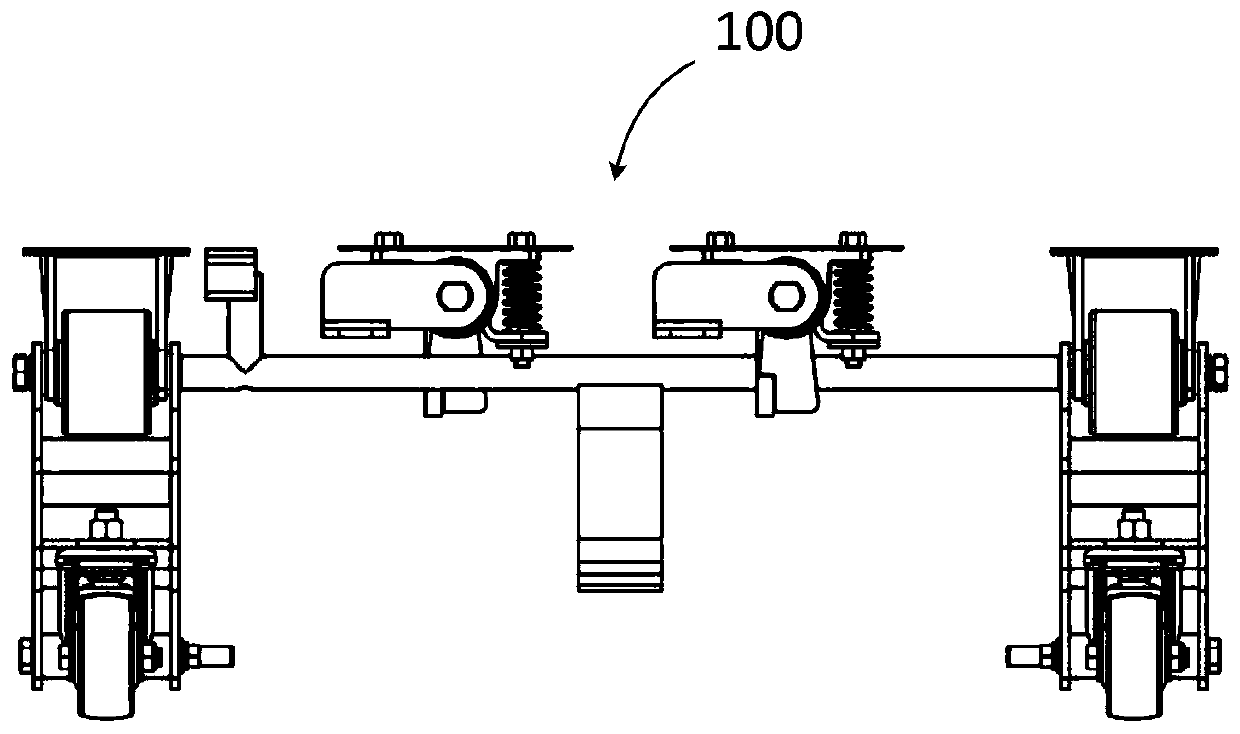 Cart and chassis structure thereof