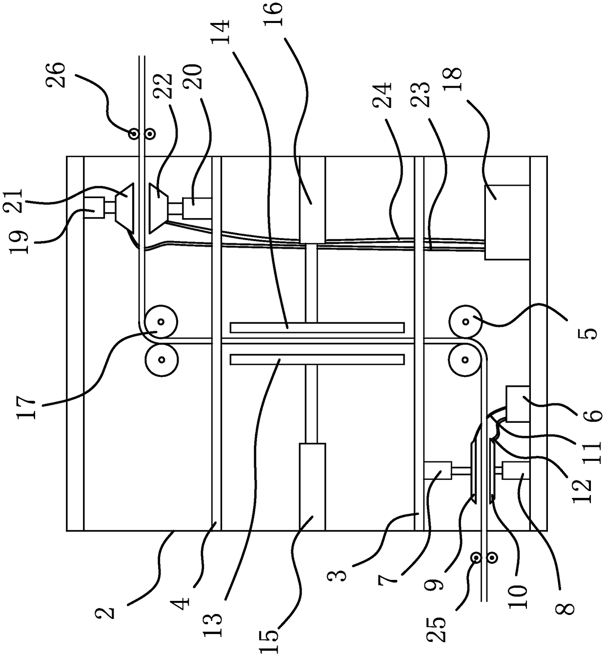 A light and thin high-strength coated fabric and its drying device