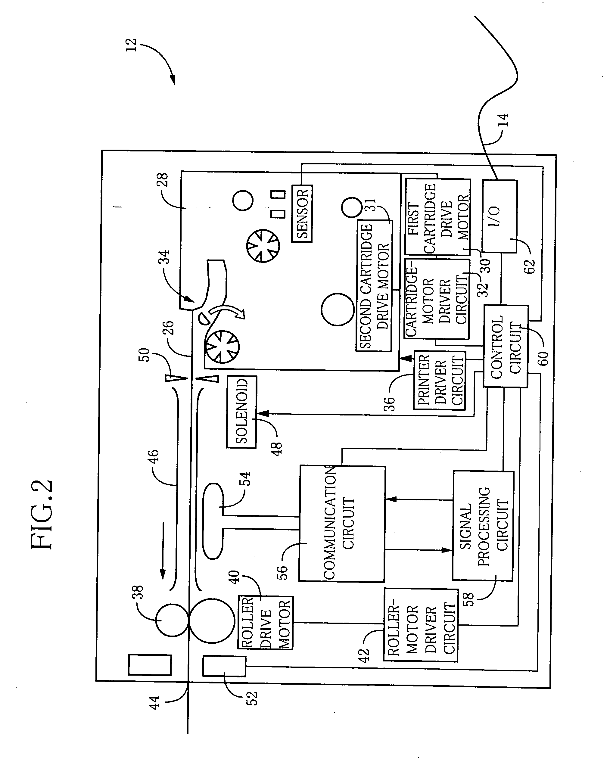 RFID-tag fabricating apparatus and cartridge