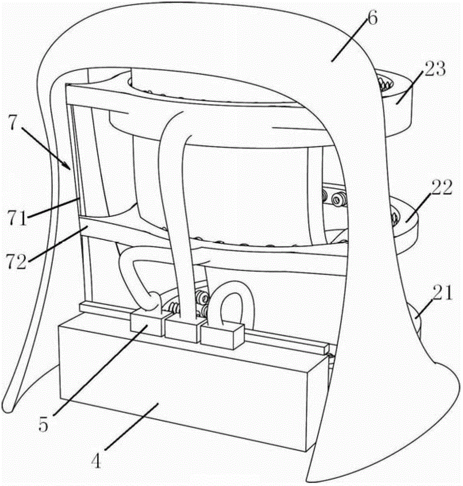 Jet massage chair