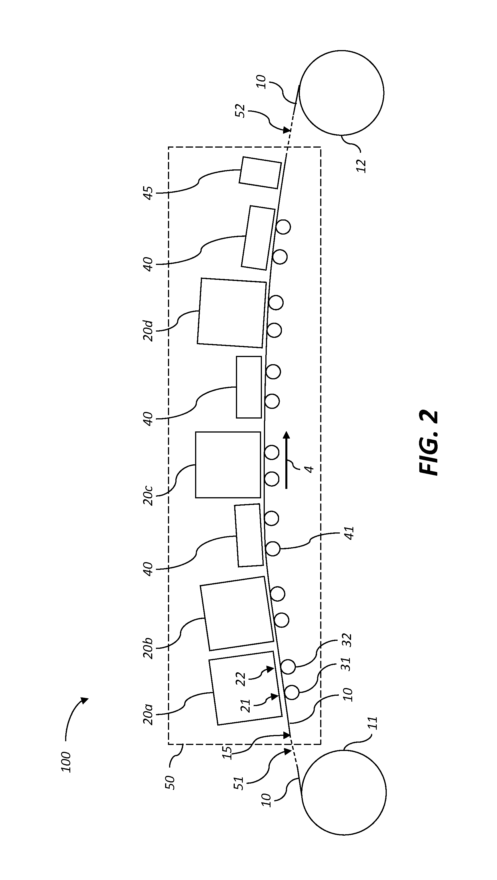 Wrinkle reduction system using Bernoulli force rollers